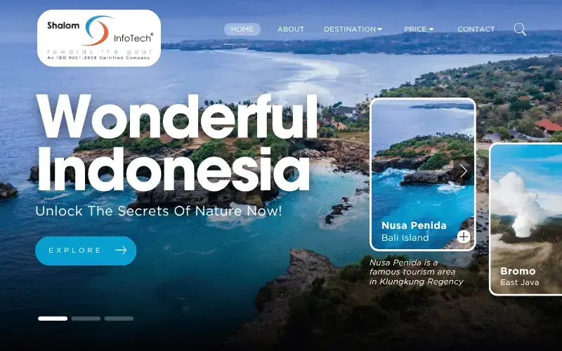 Tourism website development services in trichy, tamilnadu